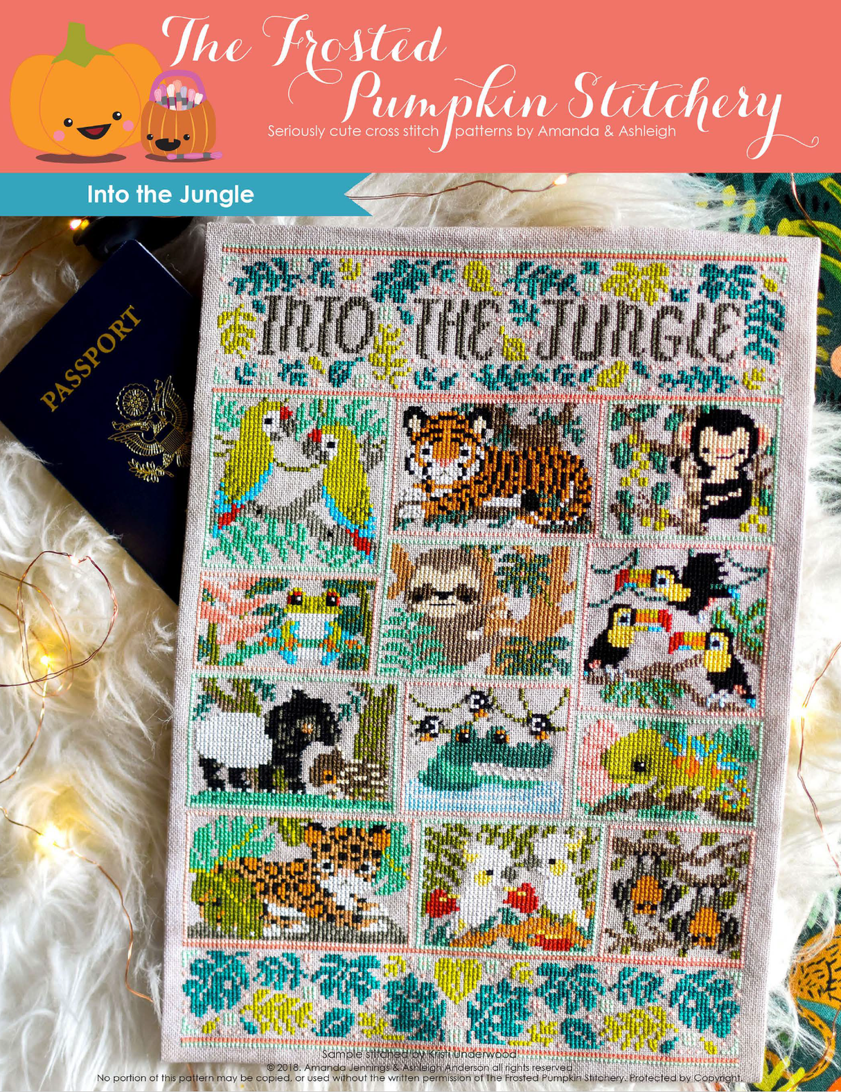 Into the Jungle Cross Stitch Pattern