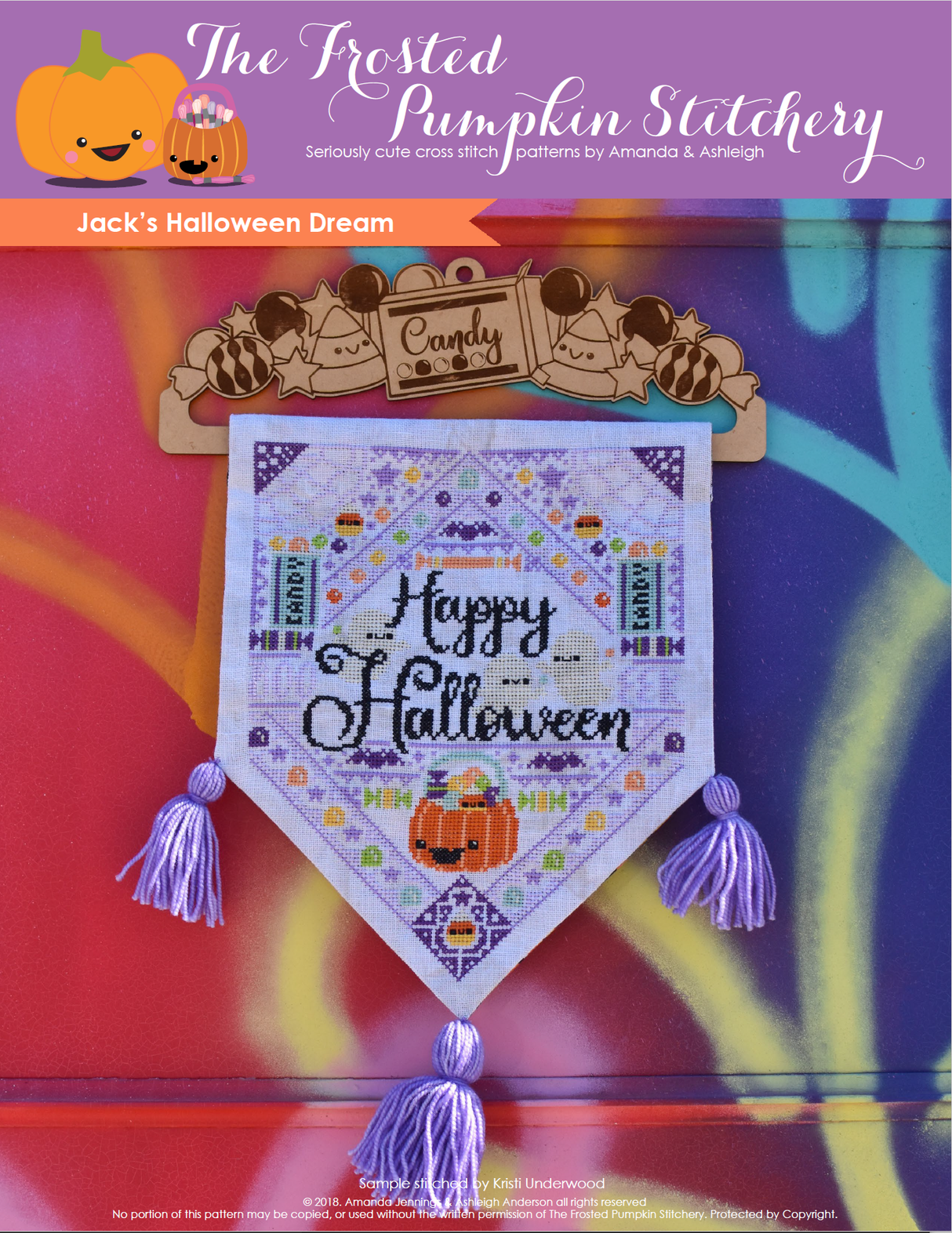 Jack's Halloween Dream Cross Stitch Pattern