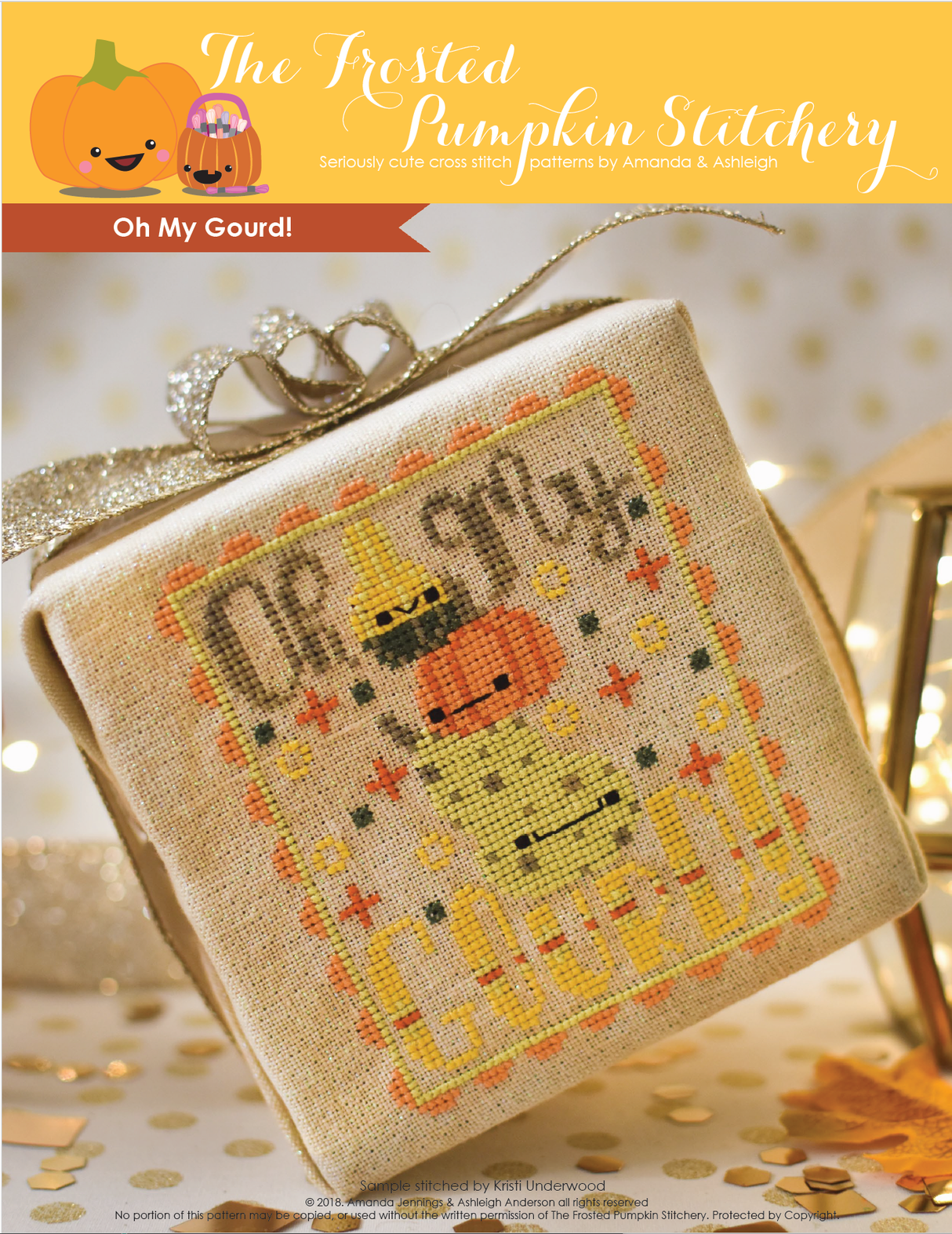 Oh My Gourd Cross Stitch Pattern