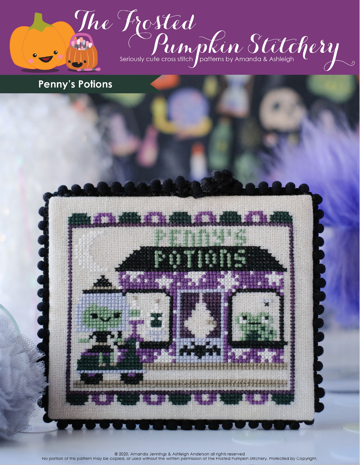 Penny's Potions Cross Stitch Pattern