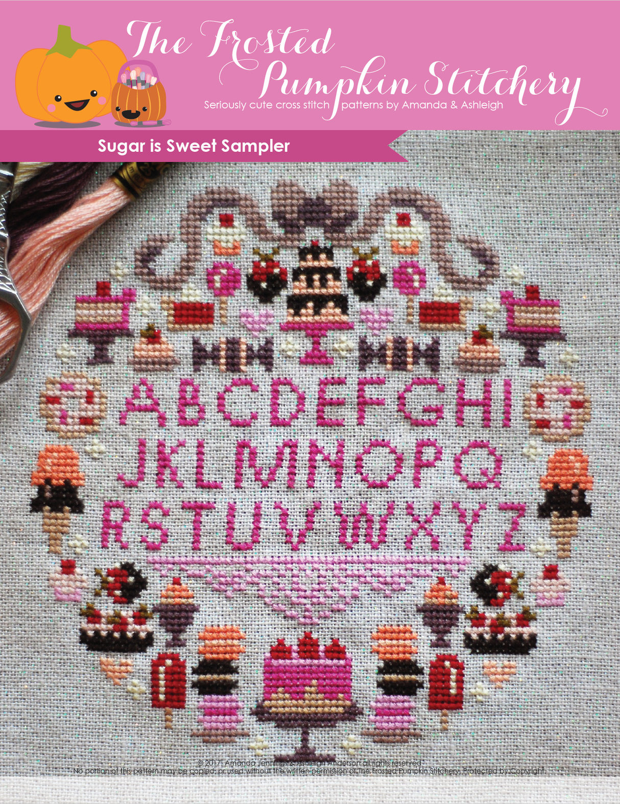 Sugar is Sweet Cross Stitch Pattern