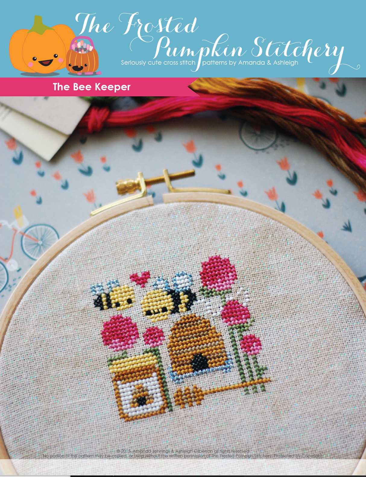 The Bee Keeper Cross Stitch Pattern