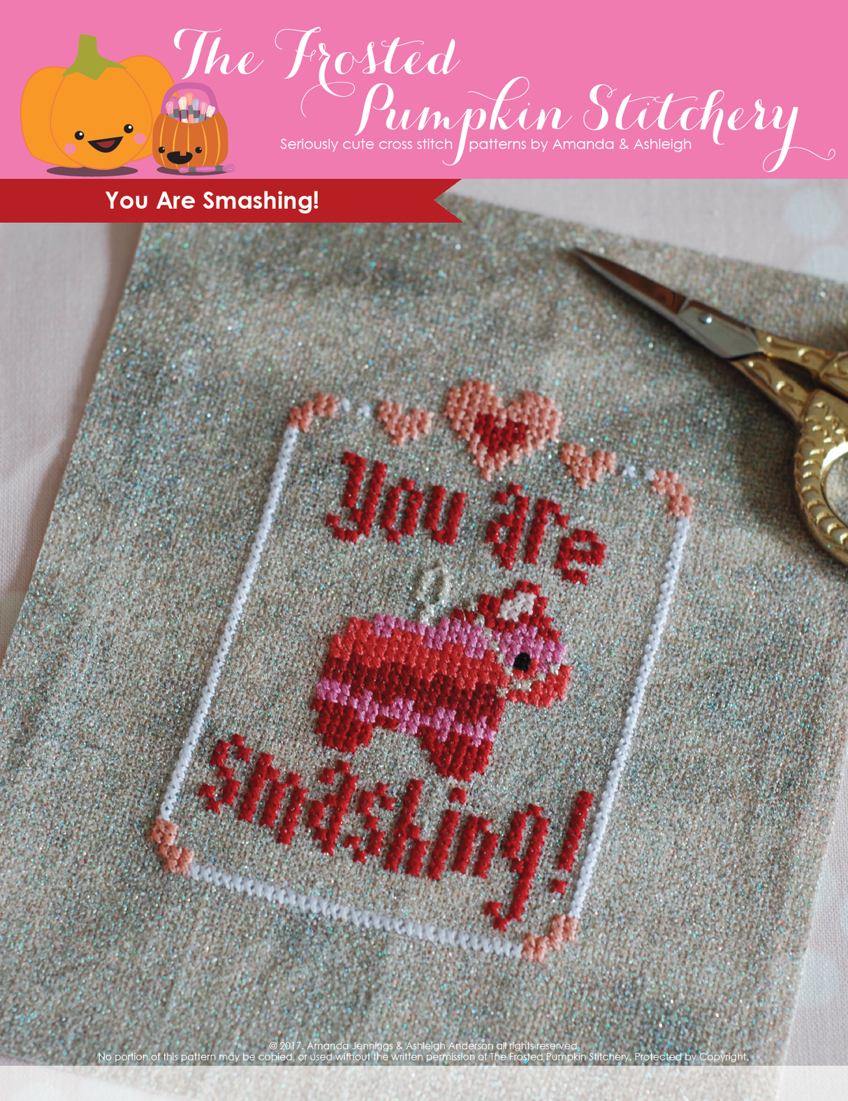 You Are Smashing! Cross Stitch Pattern