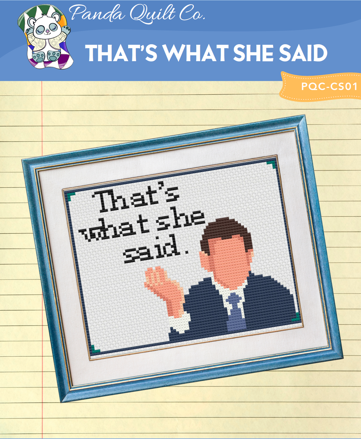 That’s What She Said 2024 Cross Stitch Pattern