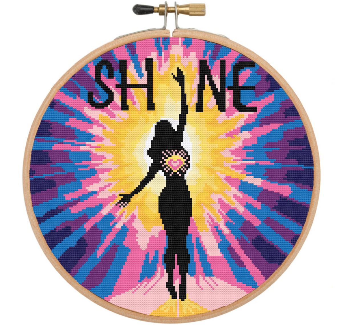 Shine Your Light Cross Stitch Pattern