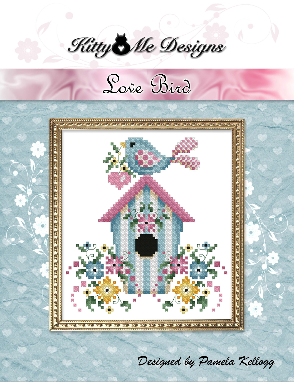 Love Bird Cross Stitch Pattern