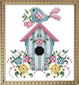 Love Bird Cross Stitch Pattern