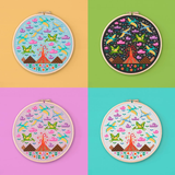 Mini Dino Garden – Design 1 Cross Stitch Pattern