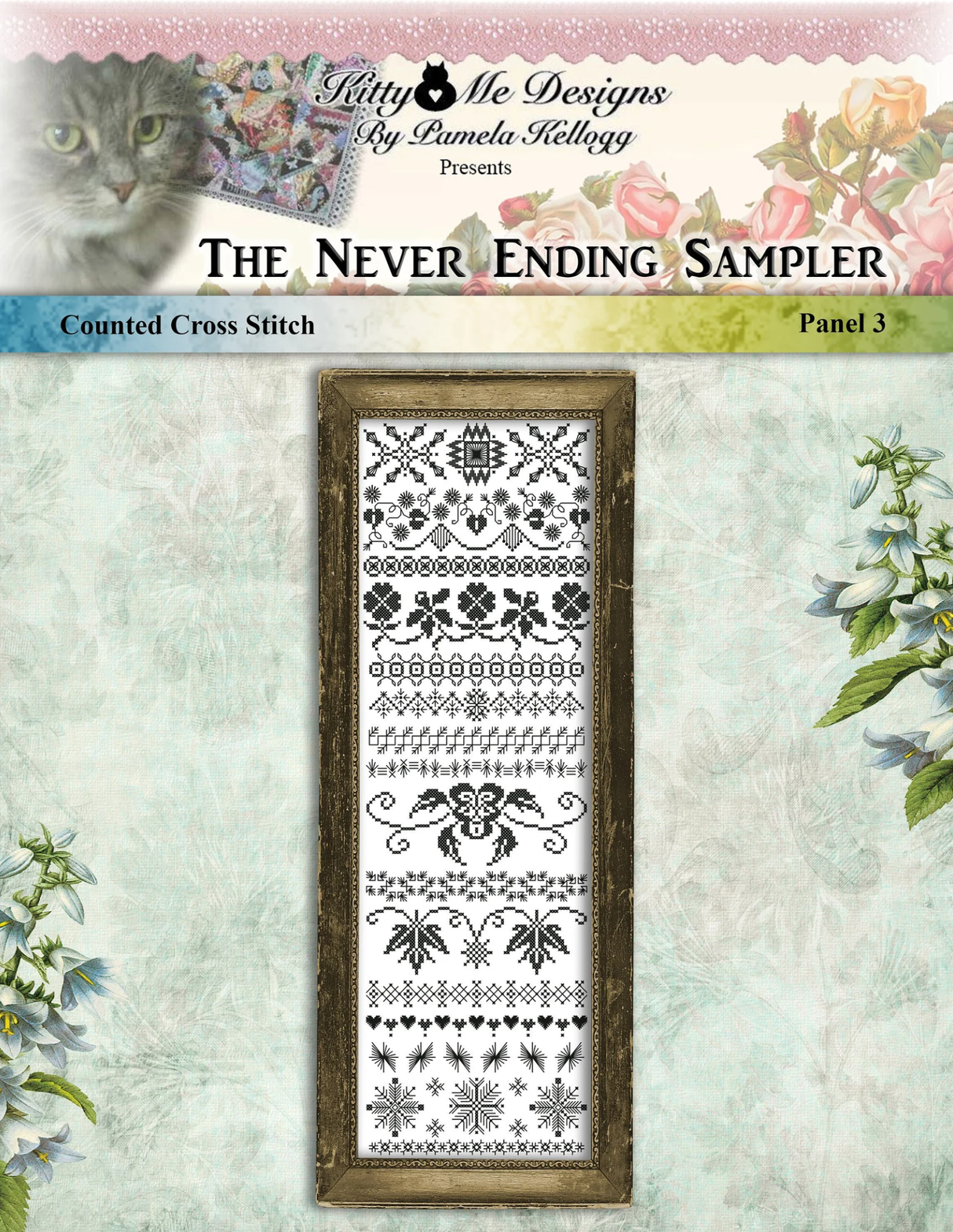 Never Ending Sampler Panel 3 Cross Stitch Pattern