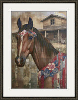 Americana Bridled Beauty Cross Stitch Pattern