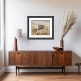 Anchor and Boats Ravilious Cross Stitch Pattern