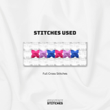 Bisexual Choice Cross Stitch Pattern