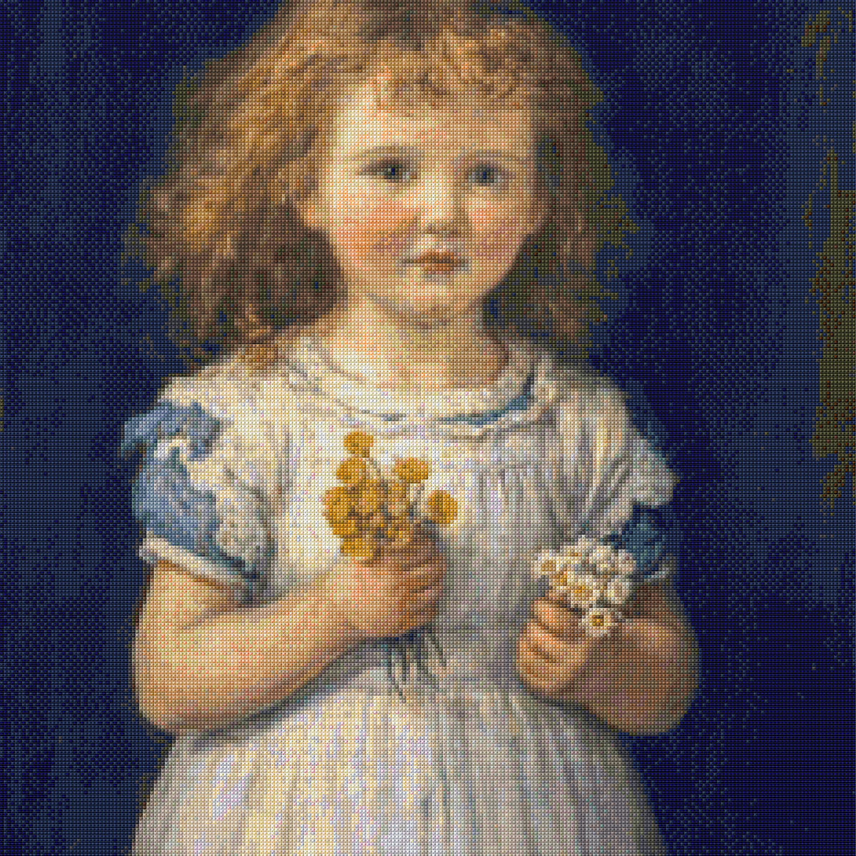 Buttercups and Daisies – Cameron Cross Stitch Pattern – Craft Hatchery