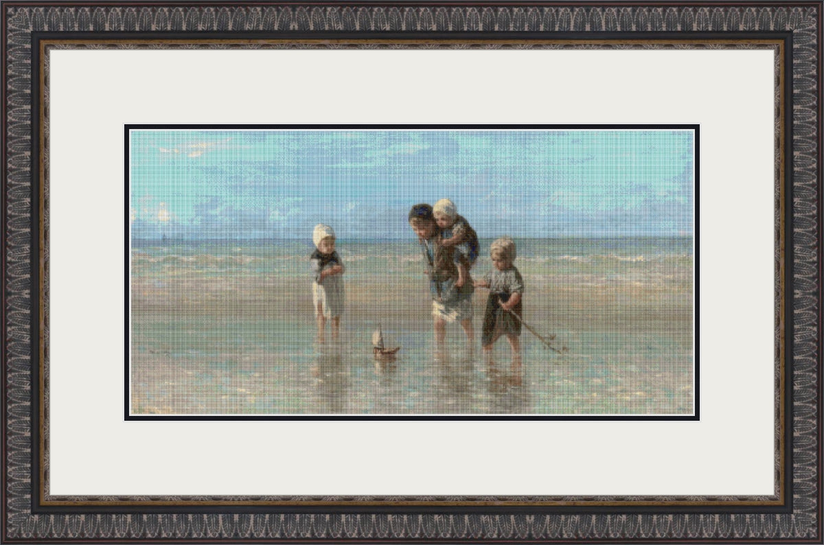 Children of the Sea – Israel Cross Stitch Pattern