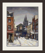 Christopher Street, Greenwich Village - WPA Cross Stitch Pattern