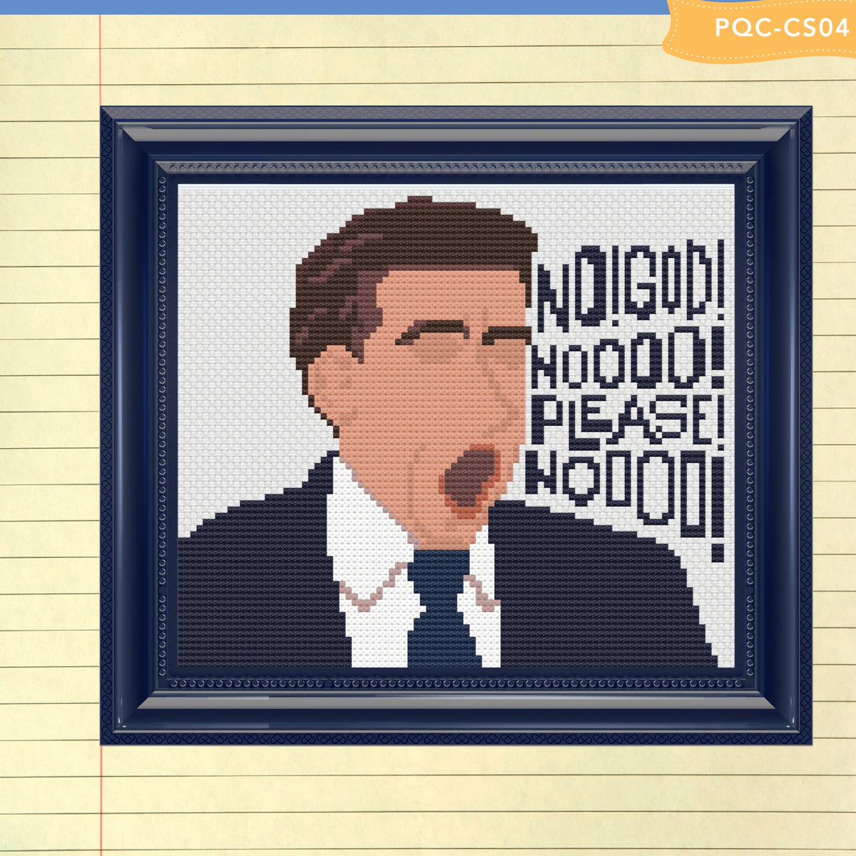 NOoOoO! Cross Stitch Pattern – Craft Hatchery