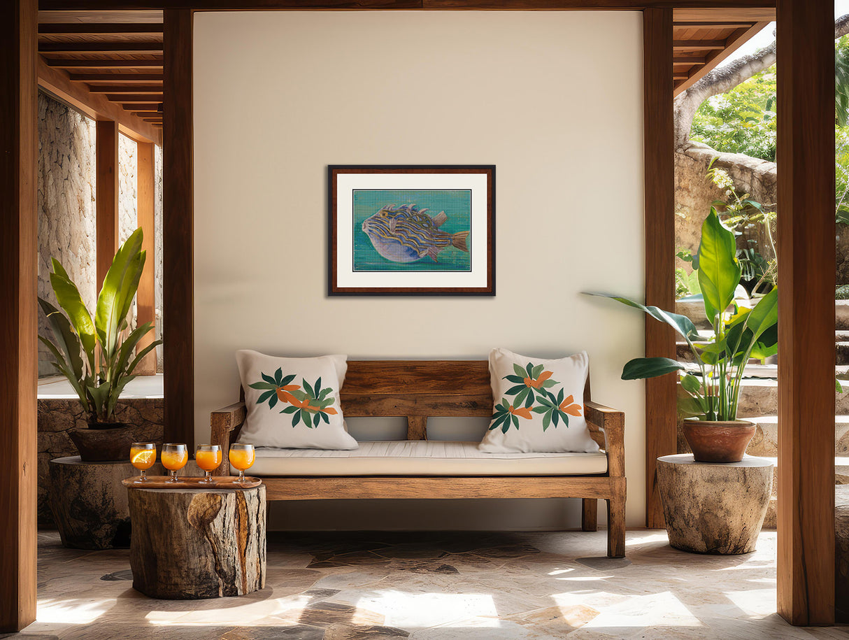 Exotic Fish Cross Stitch Pattern