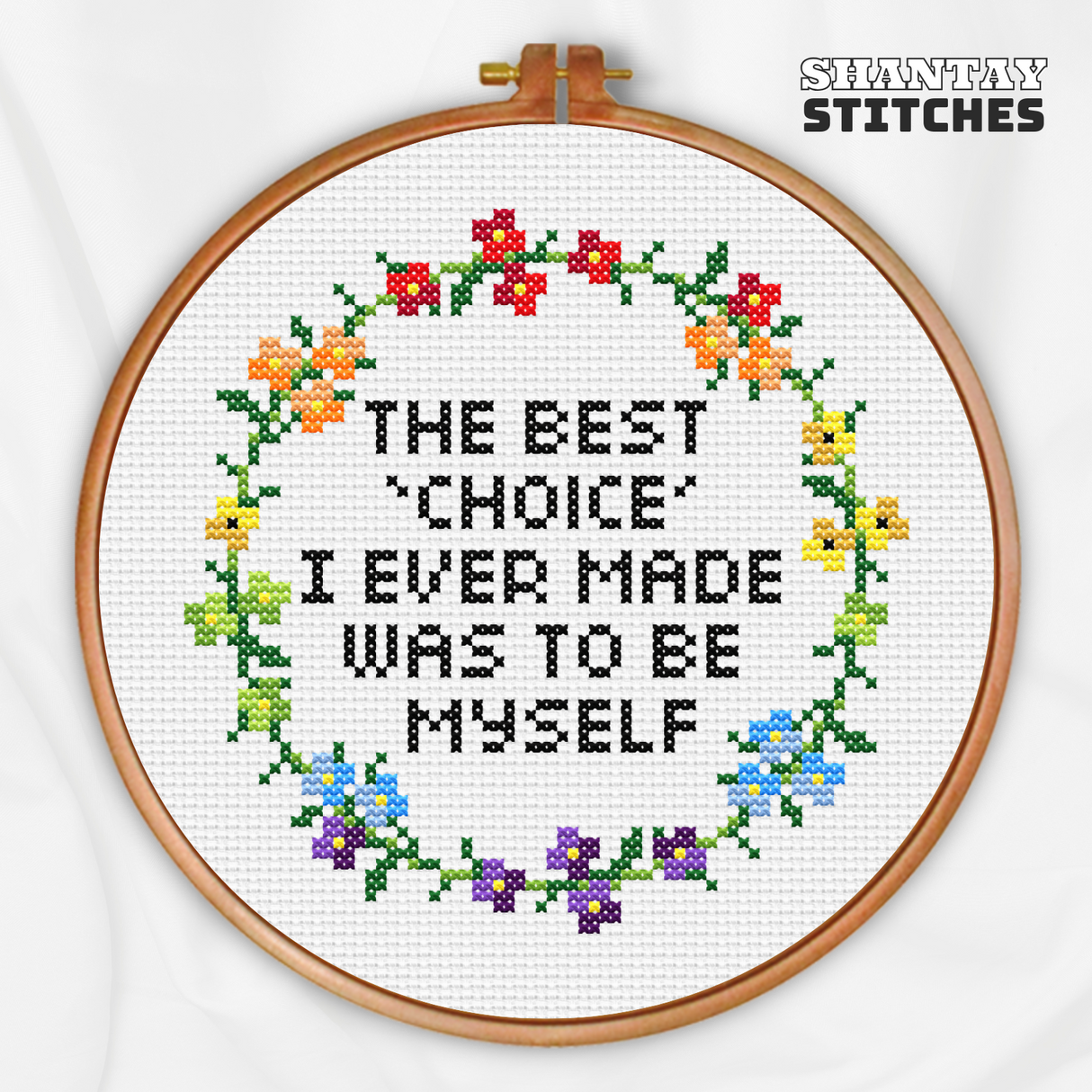 Gay Choice Cross Stitch Pattern