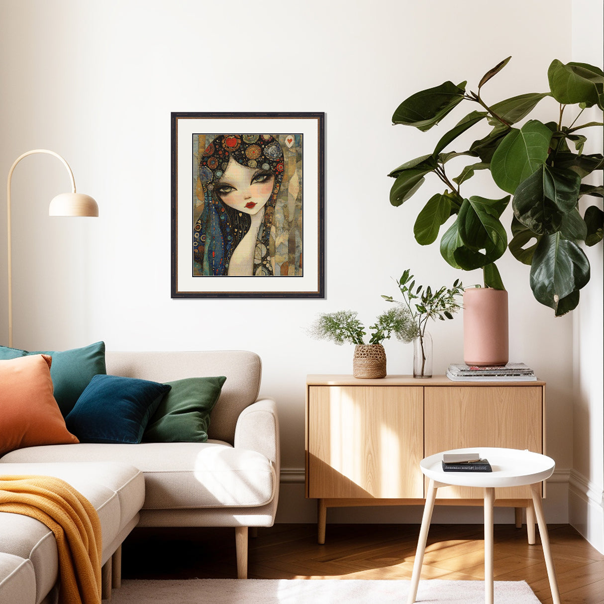 Golden Muse Cross Stitch Pattern