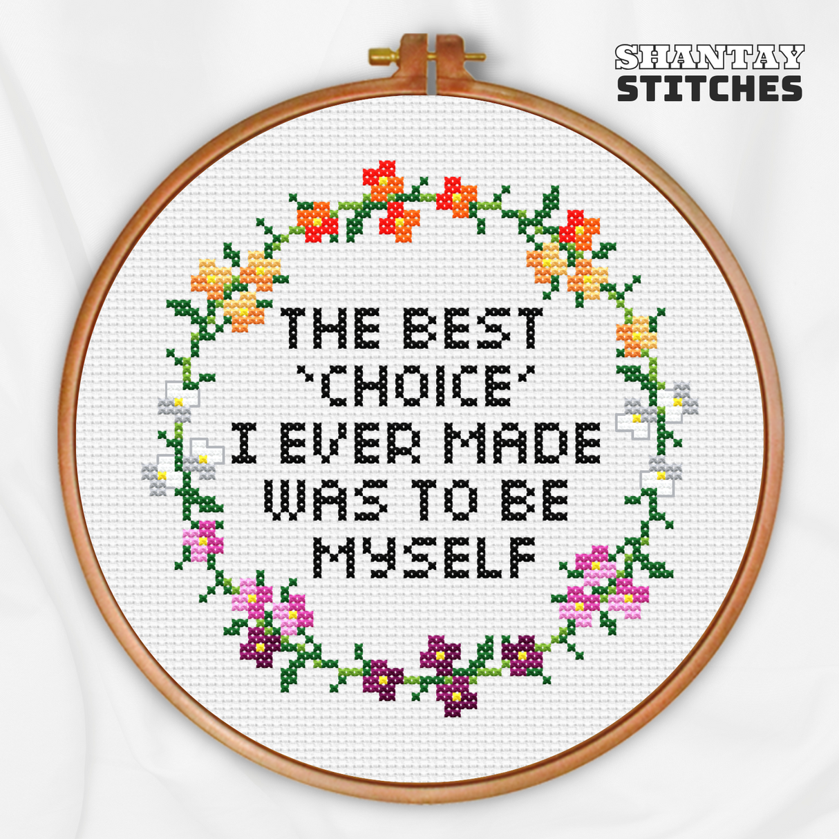 Lesbian Choice Cross Stitch Pattern