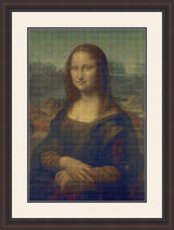 Mona Lisa Leonardo da Vinci Cross Stitch Pattern