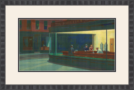 Nighthawks – Hopper Cross Stitch Pattern