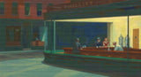 Nighthawks – Hopper Cross Stitch Pattern