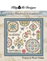 Quaker Bluebird Of Happiness Cross Stitch Pattern