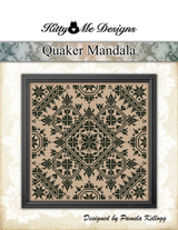 Quaker Mandala Cross Stitch Pattern