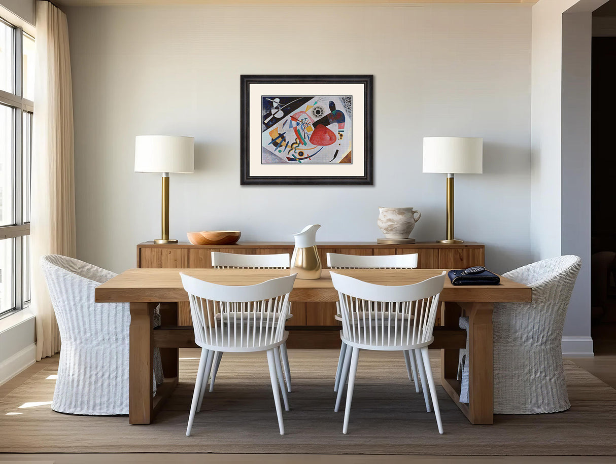 Red Spot II Kandinsky Cross Stitch Pattern