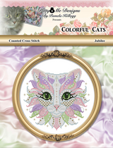 Colorful Cats Jubilee Cross Stitch Pattern