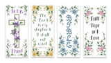 Bible Bookmarks Cross Stitch Pattern