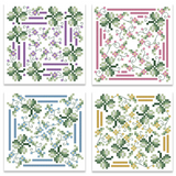Shamrock Biscornu Cross Stitch Pattern