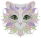 Colorful Cats Jubilee Cross Stitch Pattern
