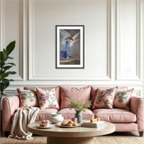 The Angel of Peace Crane Cross Stitch Pattern
