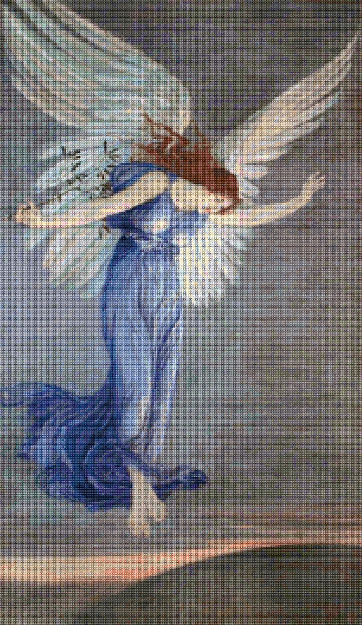 クリスティンハワース【The Angel of peace】 The Angel of Peace Crane Cross Stitch Pattern – Craft Hatchery