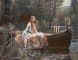 The Lady of Shalott Waterhouse Cross Stitch Pattern