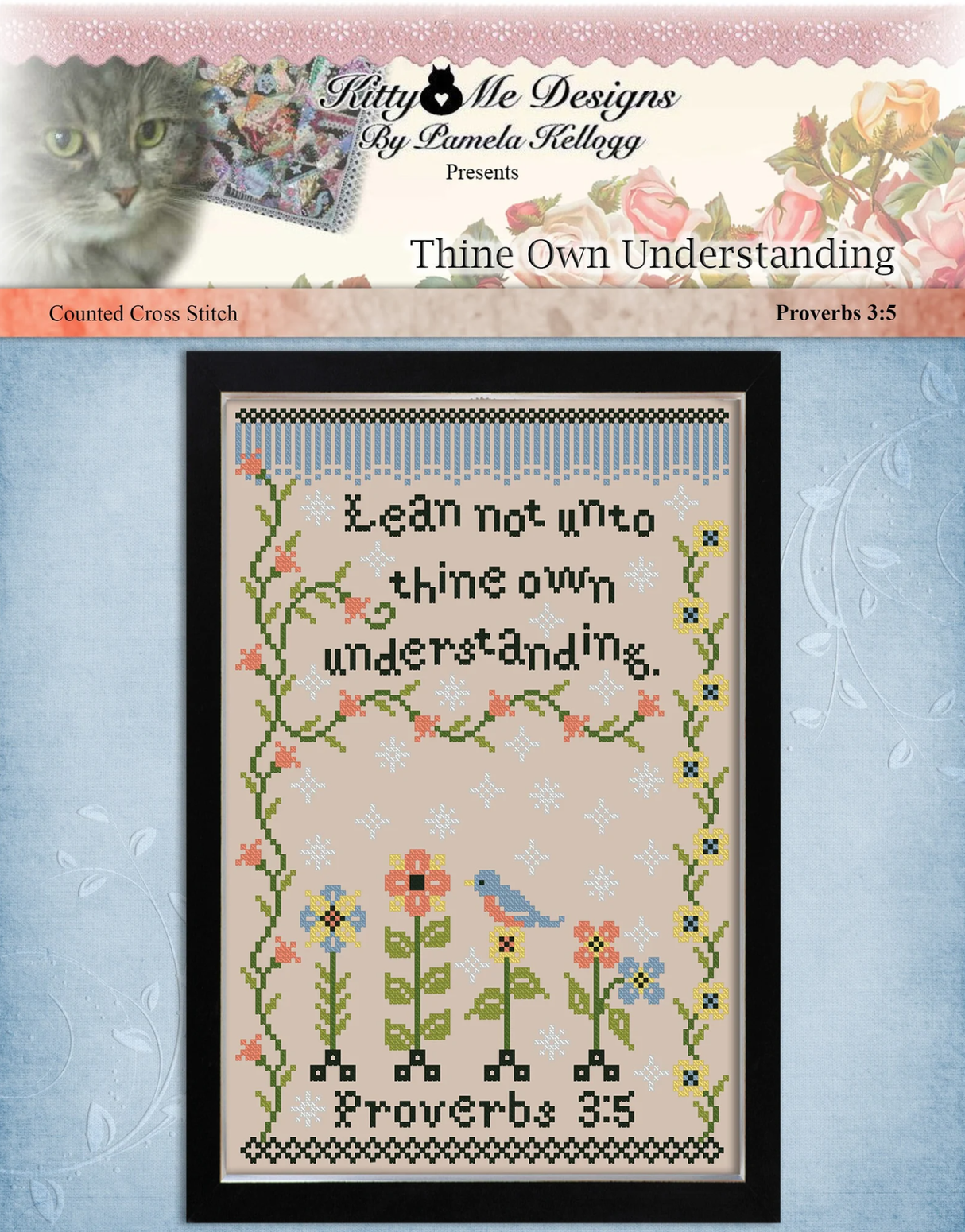 Thine Own Understanding Cross Stitch Pattern