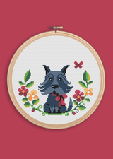 Toto The Wizard of Oz Cross Stitch Pattern