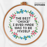 Trans Choice Cross Stitch Pattern