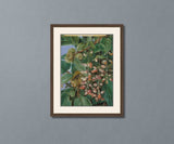 A Darjeeling Oak Festooned with a Climber Cross Stitch Pattern