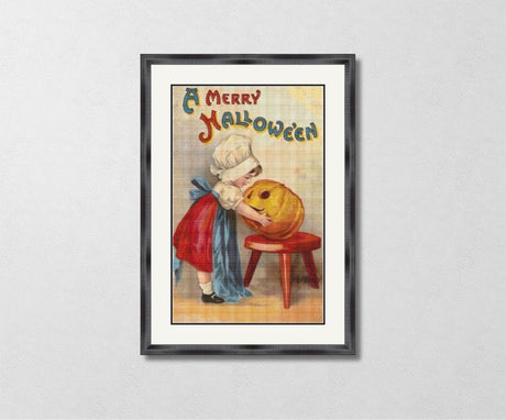 A Merry Halloween Cross Stitch Pattern
