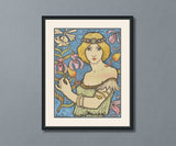 Affiche Pour le Salon des Cent Cross Stitch Pattern