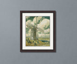 Bending Sail on the Old Mill Cross Stitch Pattern