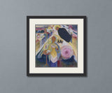 Lady in Moscow Kandinsky Cross Stitch Pattern