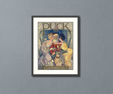 Puck Magazine Dec 3 1902 Cross Stitch Pattern