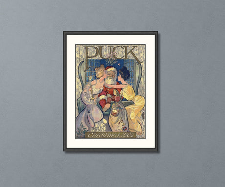 Puck Magazine Dec 3 1902 Cross Stitch Pattern
