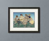 Round the Ring of Roses Smith Cross Stitch Pattern