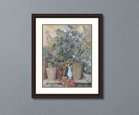 Terracotta Pots and Flowers – Cezanne Cross Stitch Pattern