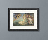 The Birth of Venus Botticelli Cross Stitch Pattern
